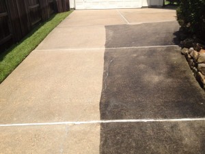 concrete cleaning the woodlands tx